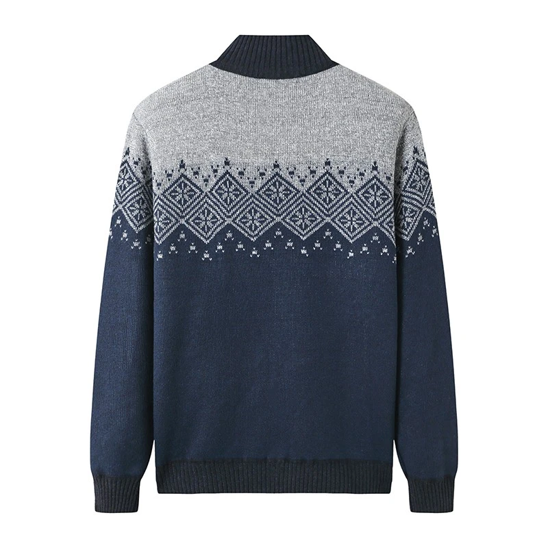 Nordic Zip up Cardigan Supplier&Factory