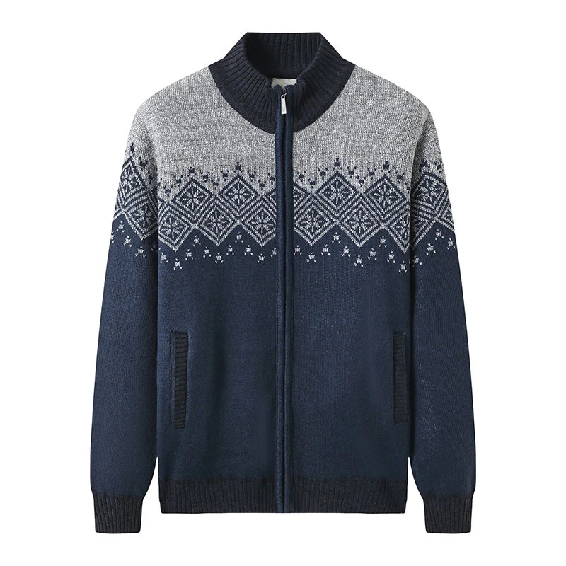 Nordic Zip Up Cardigan